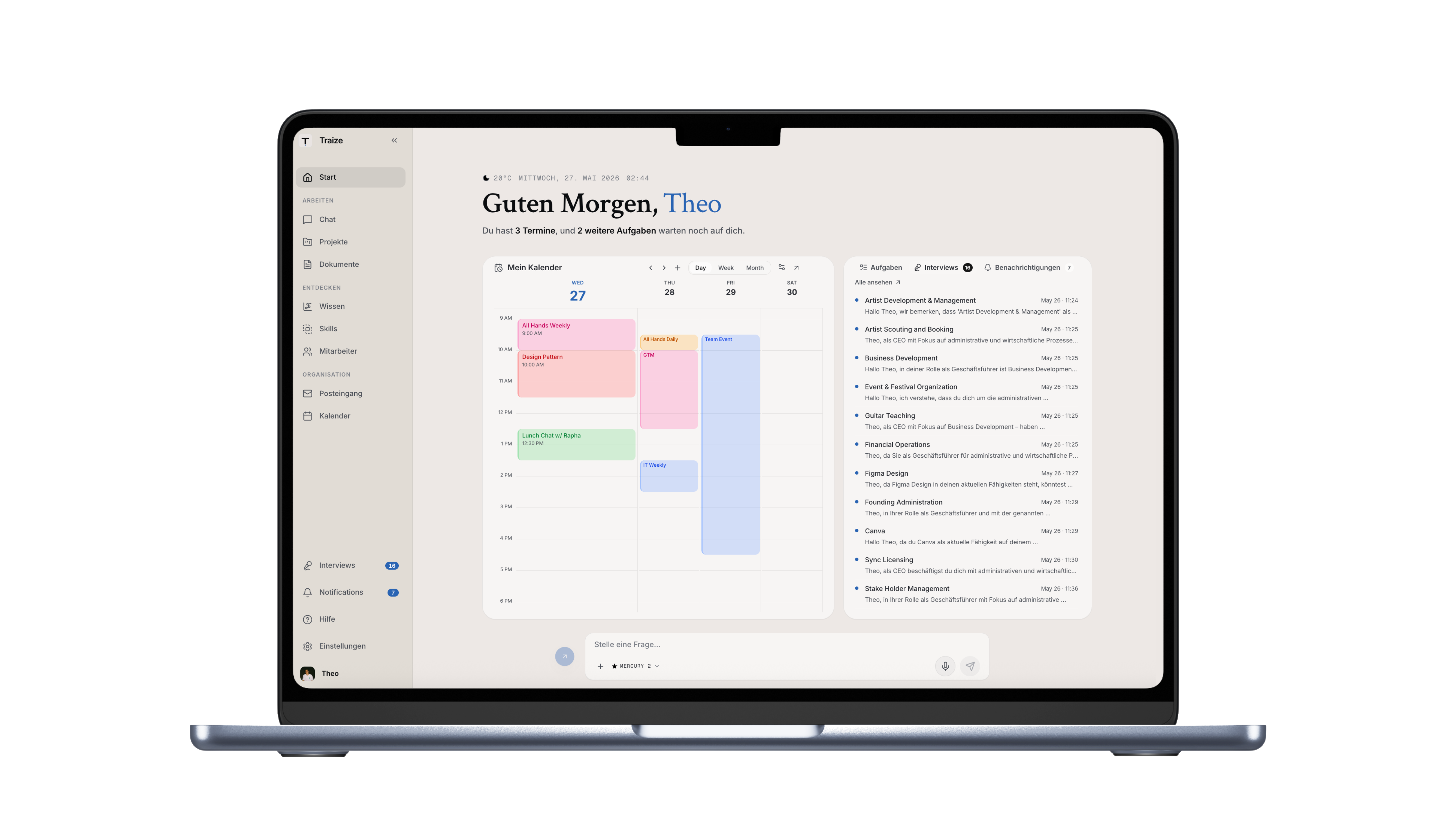 Traize Dashboard